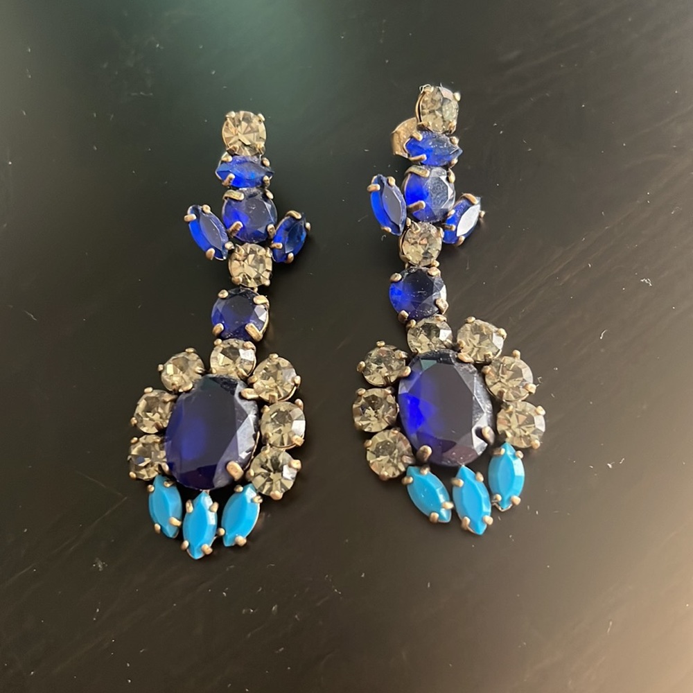 J. Crew jewel earrings - Picture 3 of 4